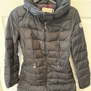 Moncler Dark Gray Puffer Jacket size 1